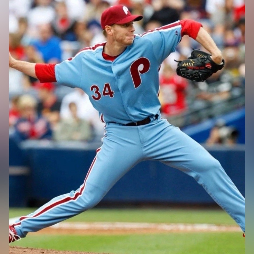 Majestic Authentic Philadelphia Phillies Cooperstown Throwback Jersey Men’s 2XL - Picture 2 of 6